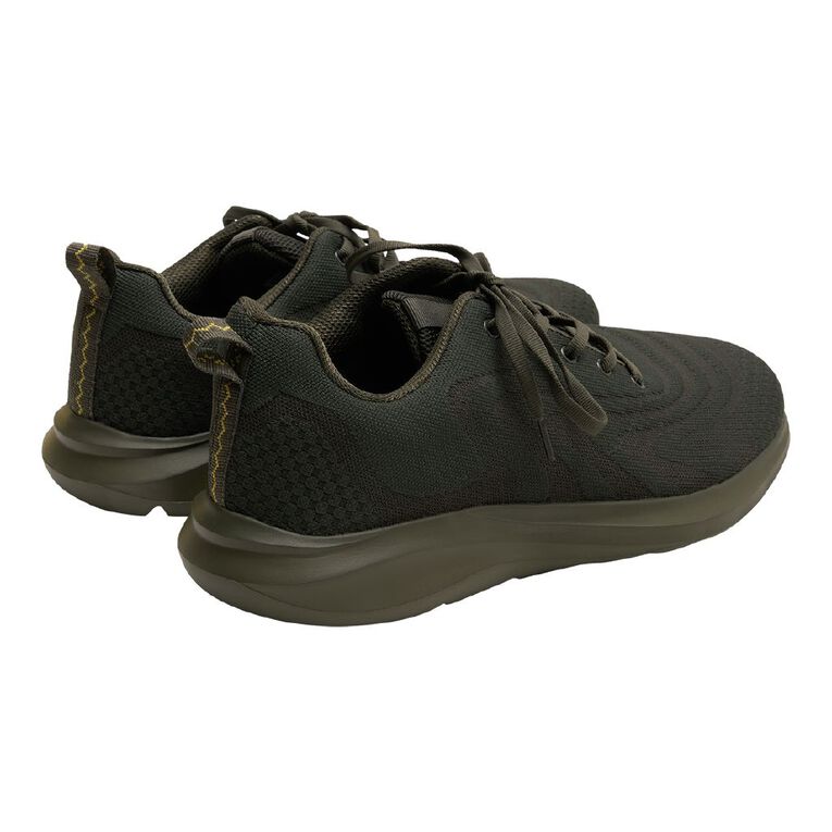 Active Intent Men's Jenson Trainers, Khaki, hi-res