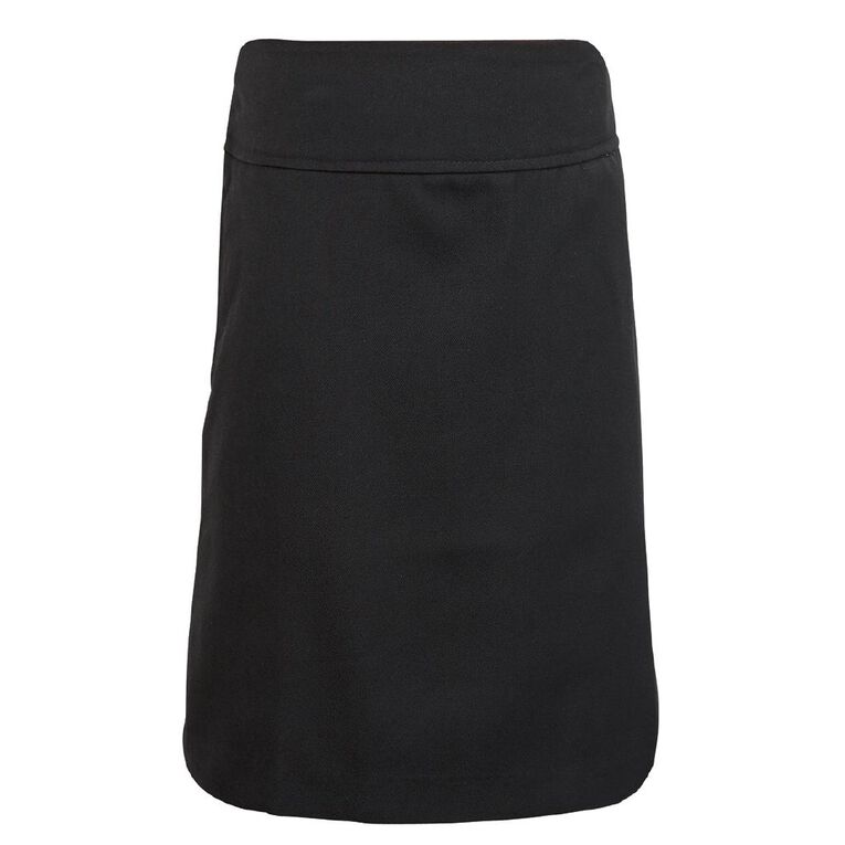Schooltex A-Line School Back Split Skirt, Black, hi-res