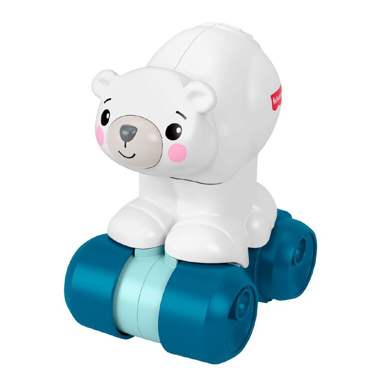 Fisher-Price Press & Go Polar Bear, , hi-res