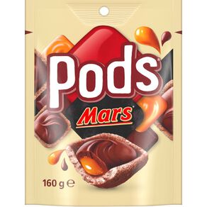 Pods Mars Chocolate Bag 160g