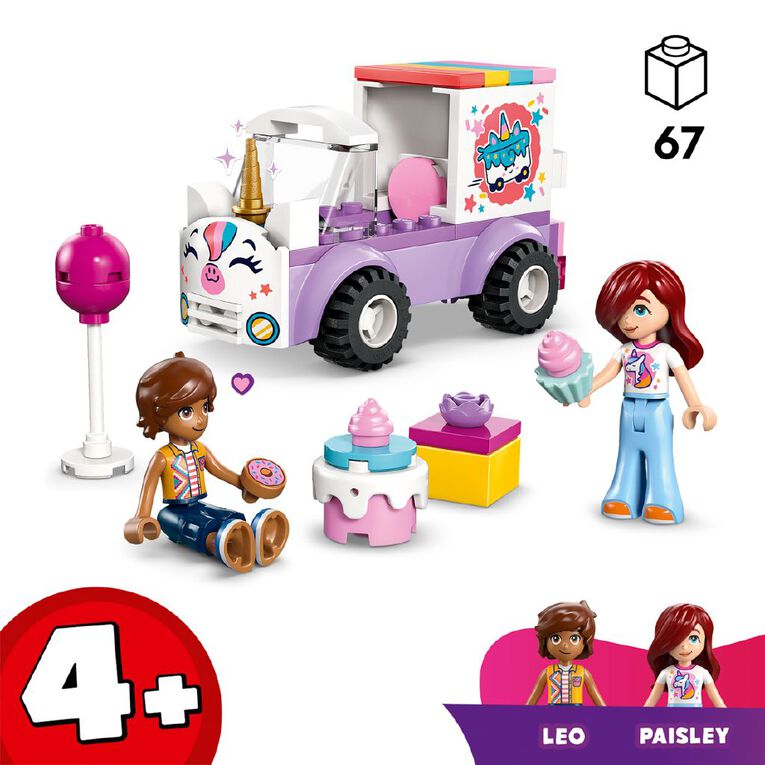 LEGO Friends Unicorn Cake Delivery Car 42675, , hi-res