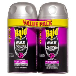 Raid Max Auto Advanced Twin Refill 185g