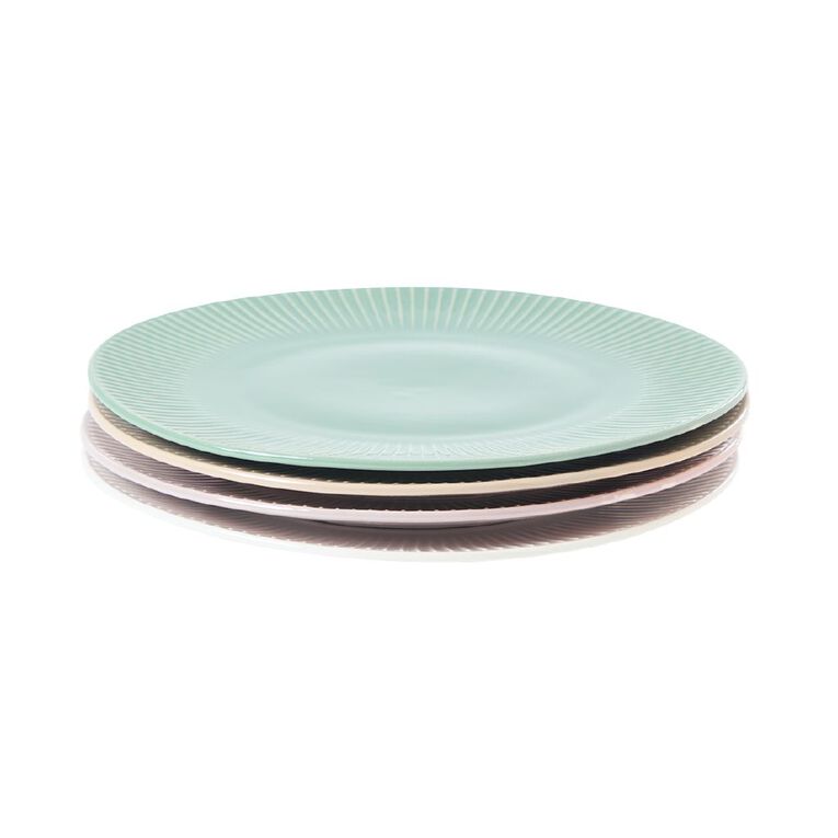 Living & Co Eva Plates 4 Pack, , hi-res
