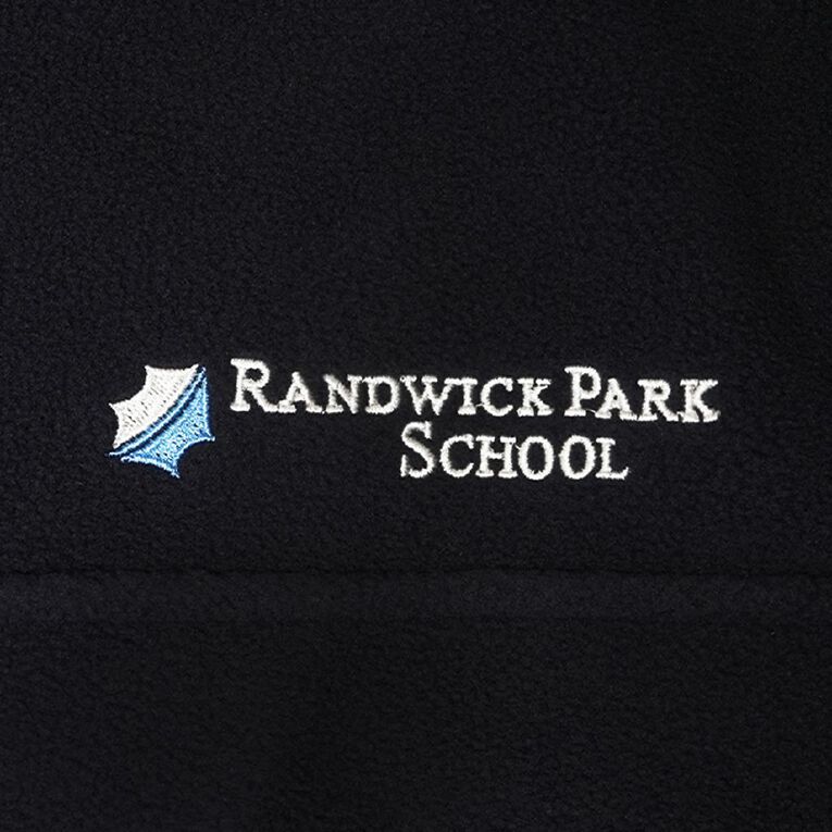 Schooltex Randwick Park Polar Fleece Top With Embroidery, Navy, hi-res