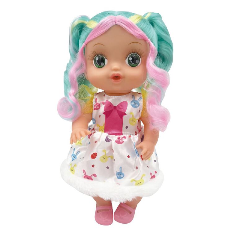 Toddler Doll Hair Green, , hi-res