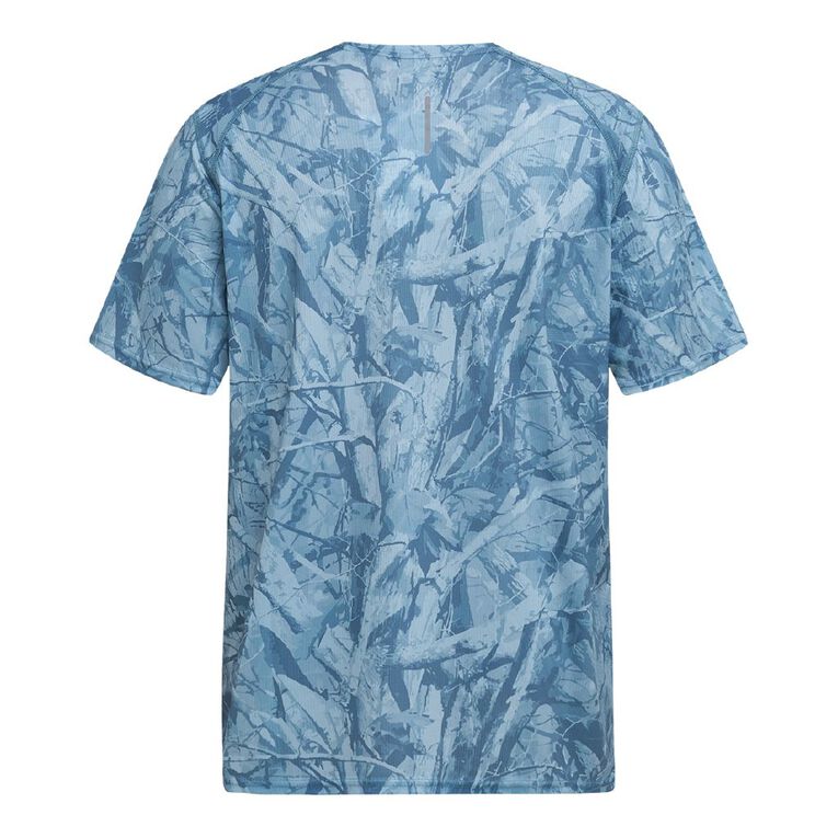 Active Intent Men's Grid Active Tee, Blue Light, hi-res