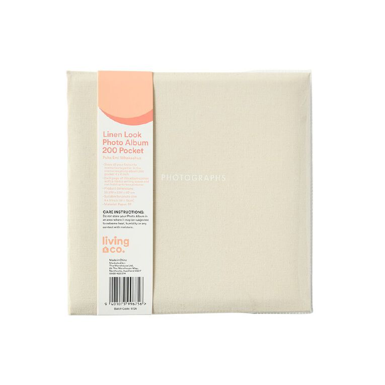 Living & Co 200 Pocket Linen Look, , hi-res