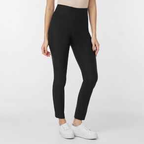 H&H Women's Bengaline Straight Leg Pants
