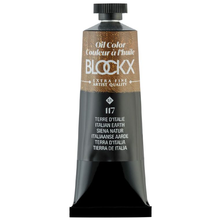 BLOCKX Oil Tube 35ml S1 117 Italian Earth, , hi-res