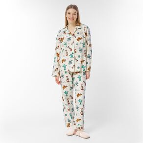 Toy Story Women's Comfy Button Up Pyjama Set