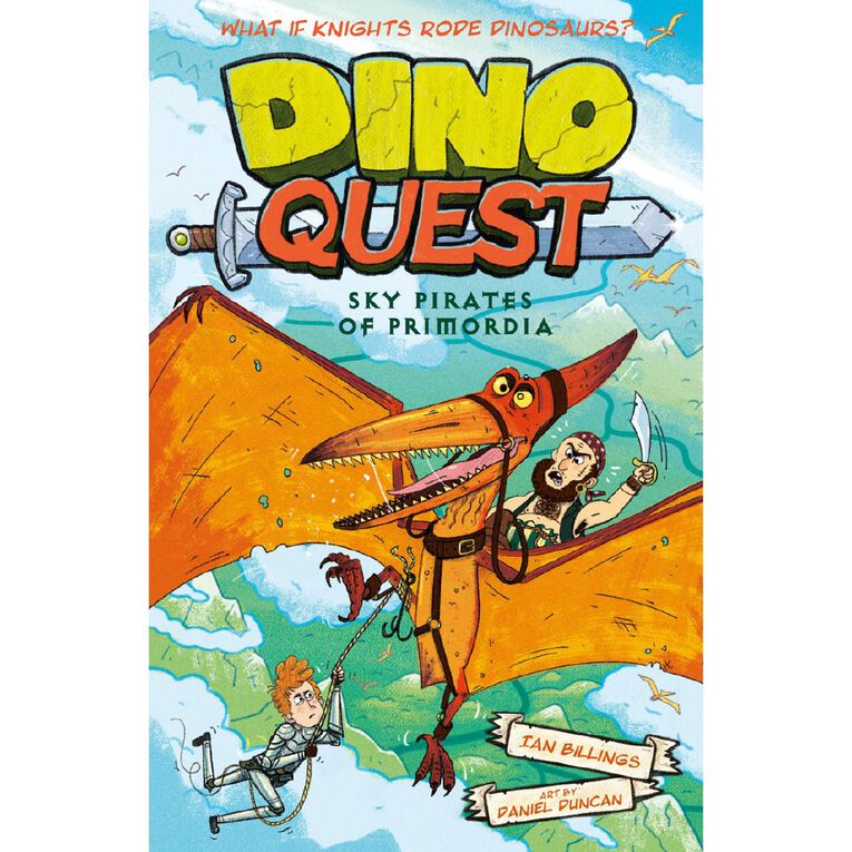 Dino Quest: Sky Pirates Of Primordia by Ian Billings, , hi-res
