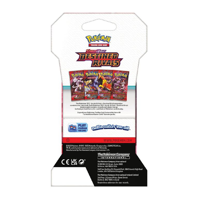 Pokemon Scarlet & Violet 10 Destined Rivals Blisters, , hi-res