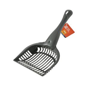 pet hq cat litter scoop grey dark 1 each