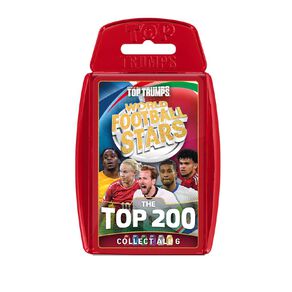 Top Trumps World Football Stars Top 200 Game