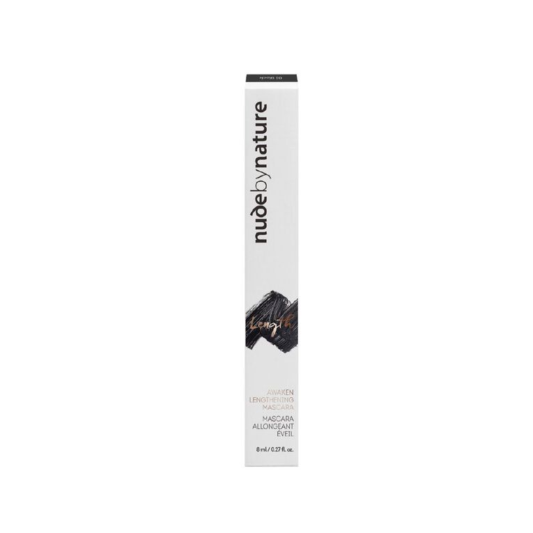 Nude By Nature Awaken Lengthening Mascara 01 Black, , hi-res