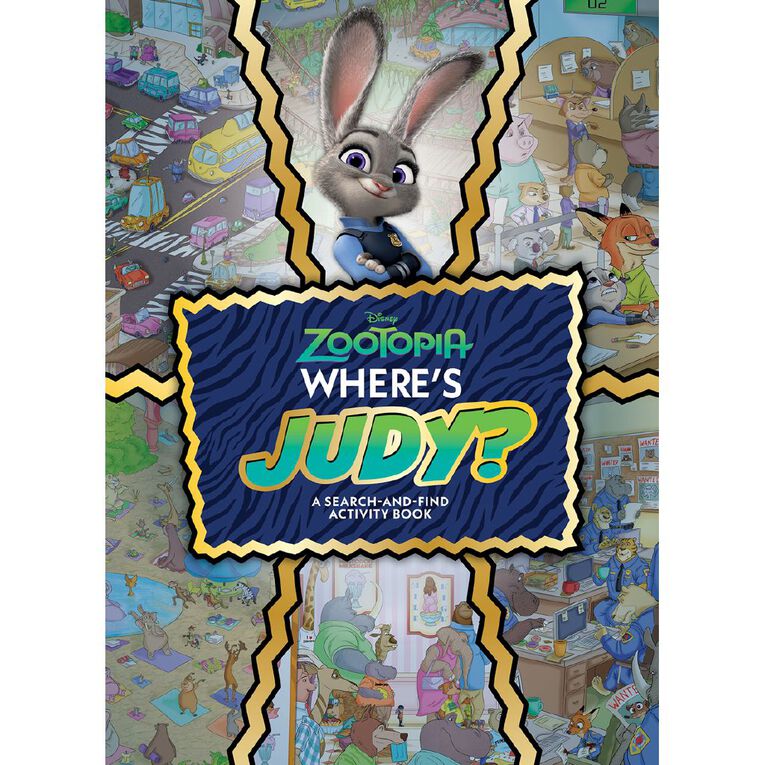 Disney: Zootopia Where's Judy? A Search-And-Find Activity Book, , hi-res