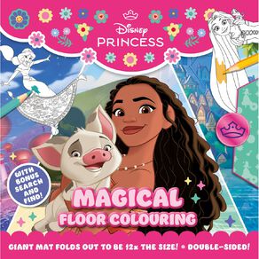 Disney Princess: Magical Floor Colouring