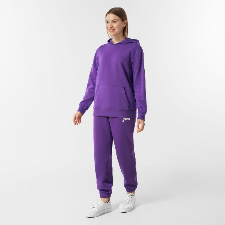 H&H Women's Essential Pullover Hoodie, Purple Mid, hi-res
