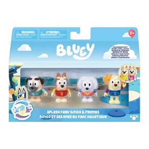 Bluey Colour Change Figure 4 Pack