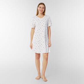 H&H Women's V Neck Tee Nightie