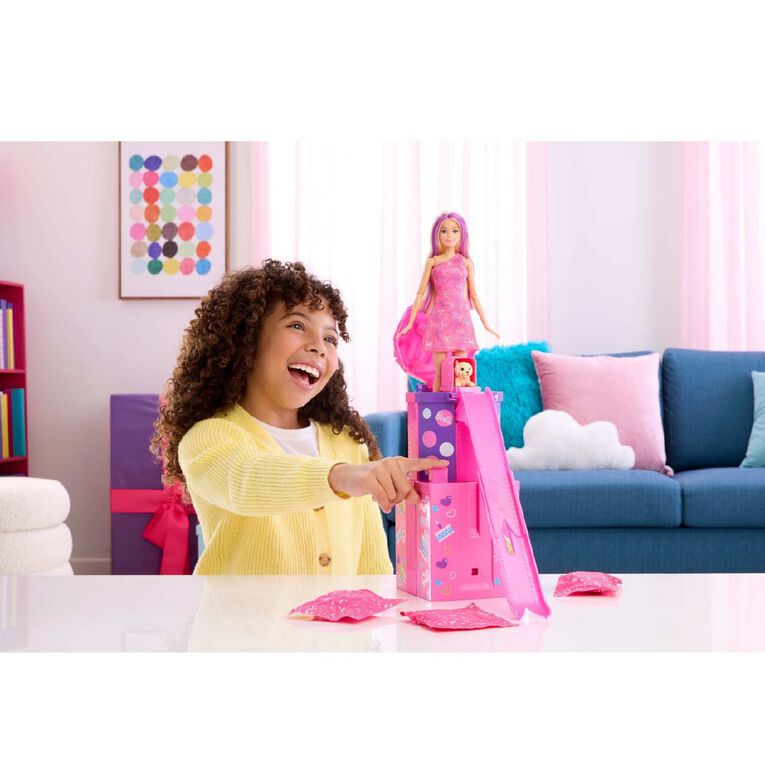 Barbie Party Unboxed Birthday Surprise Reveal, , hi-res