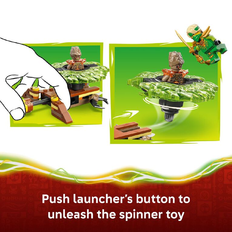LEGO Ninjago Lloyd vs Earth Monster Spinner 71850, , hi-res