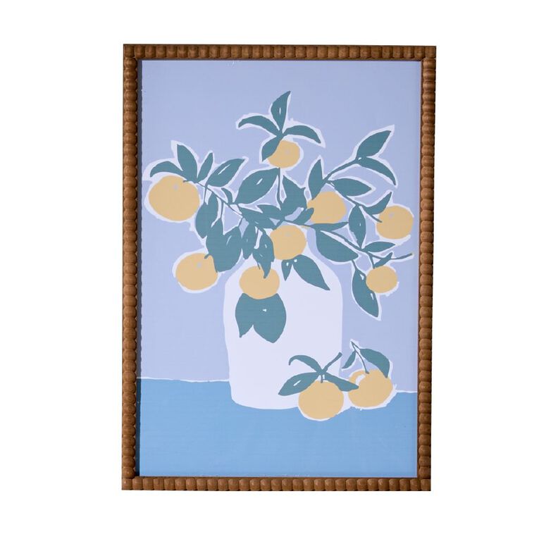 Living & Co Citrus Still Life Framed Print 35 x 50cm, , hi-res