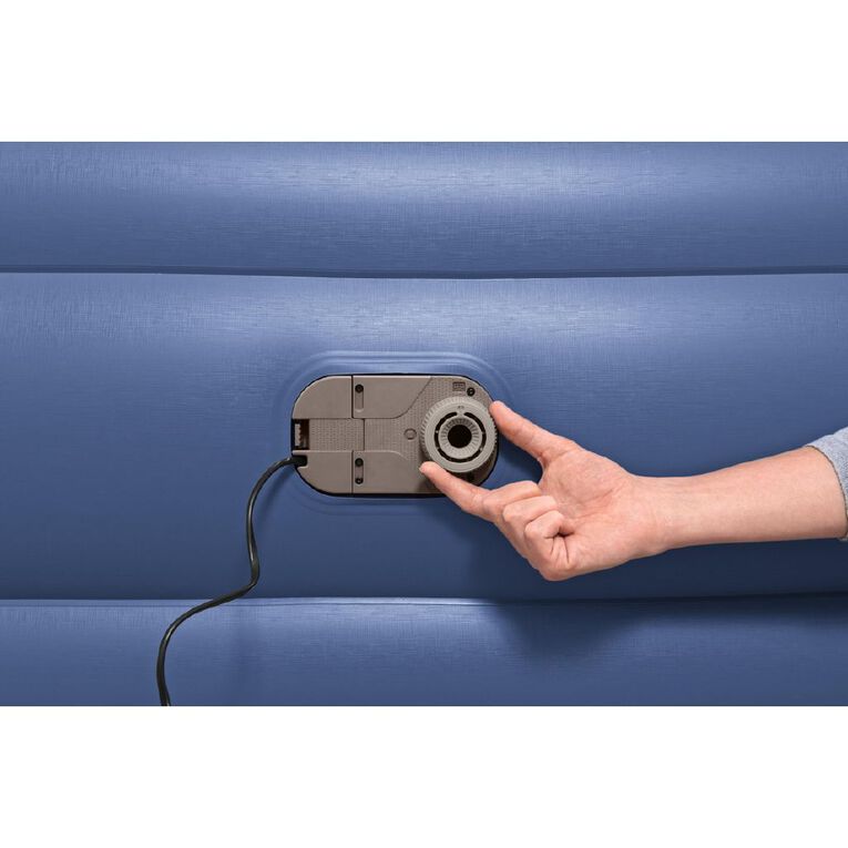 Bestway Tritech Air Mattress With Buit in Dual Air Pump Queen Queen, , hi-res