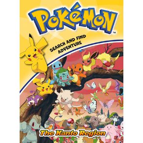 Pokemon Search And Find Kanto Region