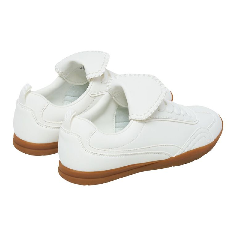 H&H Women's Turn Over Sneakers, White, hi-res
