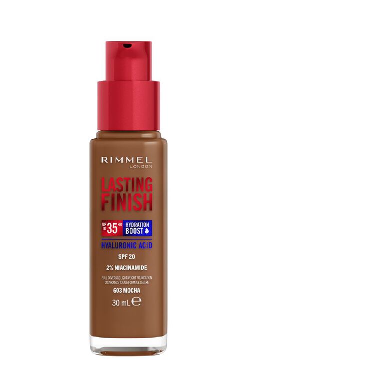 Rimmel Lasting Finish 35Hr Foundation 603 Mocha, , hi-res