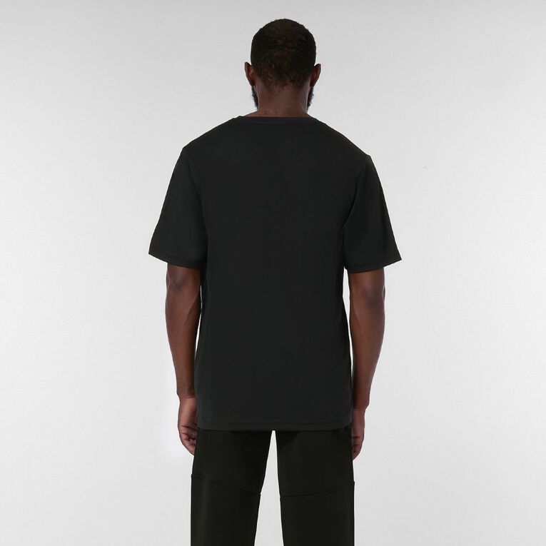 Active Intent Men's Cooldry Tee, Black, hi-res