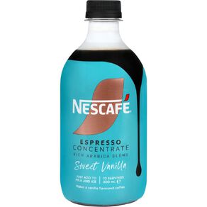 Nescafe Espresso Concentrate Vanilla 500ml