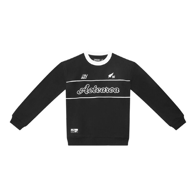 Active Intent Youth Supporter Sweat, Black, hi-res