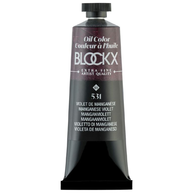 BLOCKX Oil Tube 35ml S5 531 Manganese Violet, , hi-res