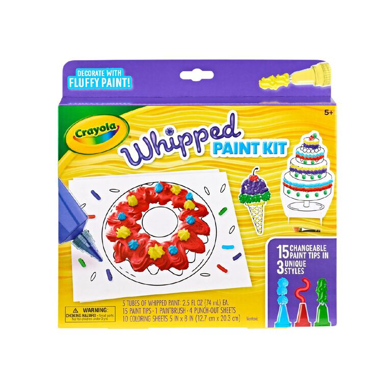Crayola Whipped Paint Kit, , hi-res
