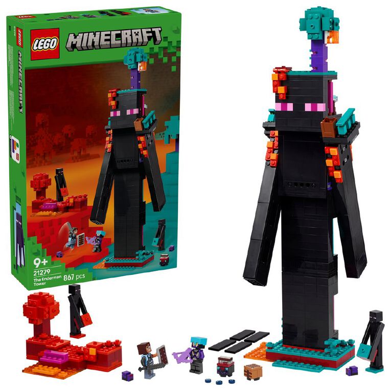 LEGO Minecraft The Enderman Tower 21279, , hi-res