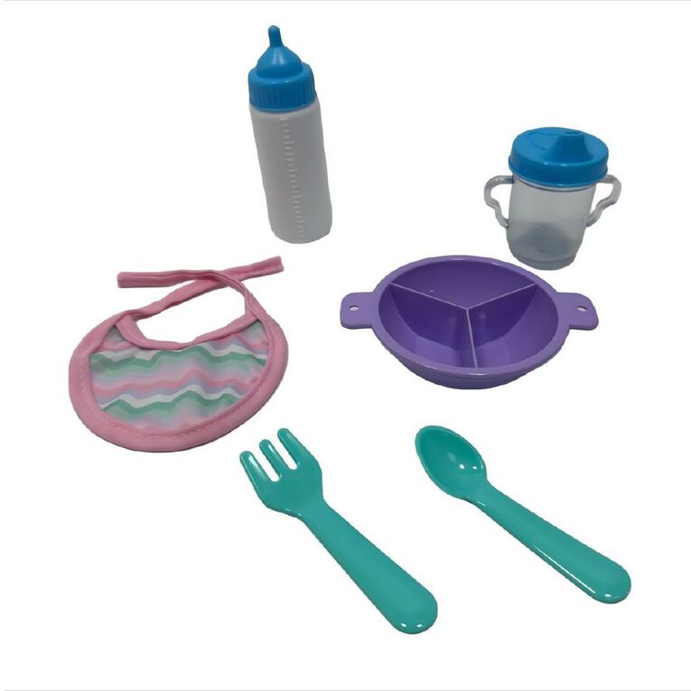 Baby Doll 30cm With High Chair & Accessories 30cm, , hi-res