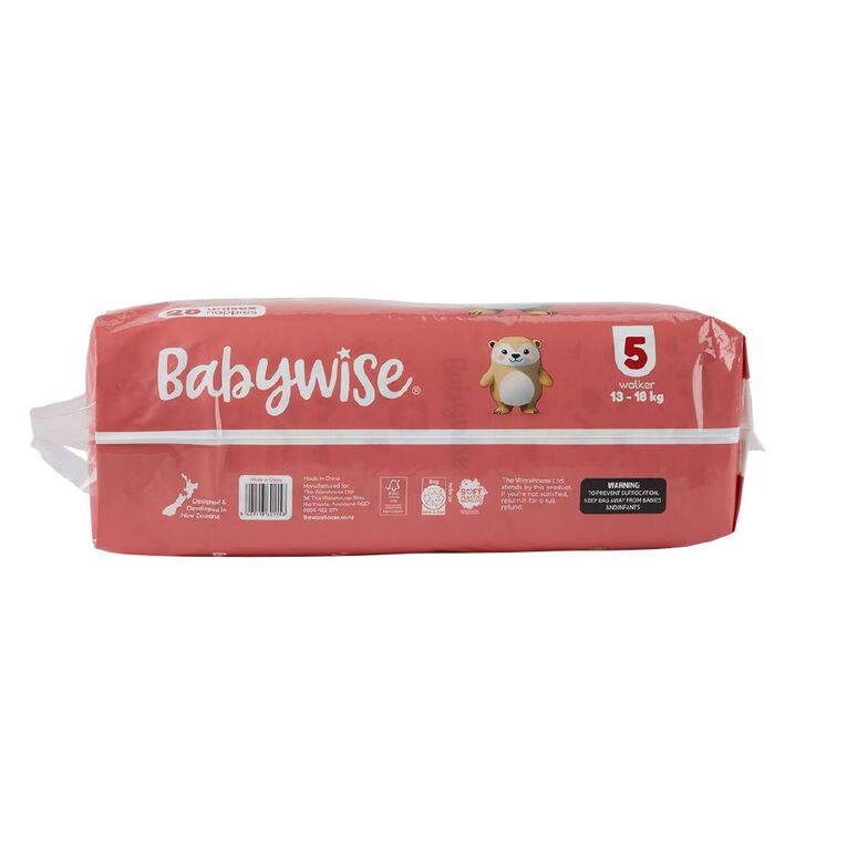Babywise Nappy Pants Walker Size 5 28 Pack, , hi-res