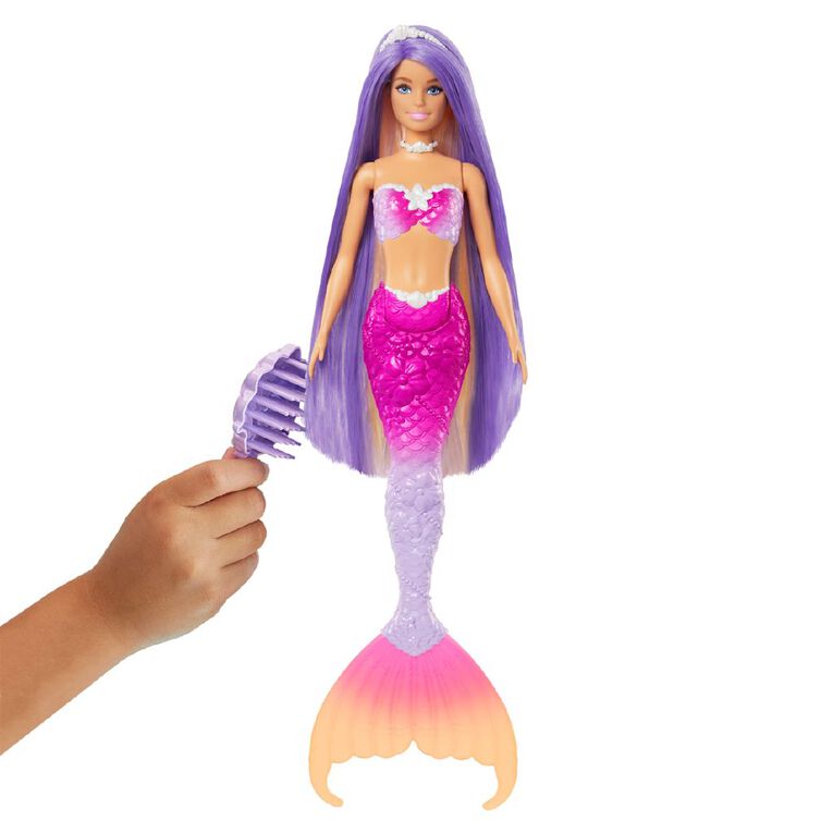 Barbie Feature Colour Change Mermaid Assorted, , hi-res