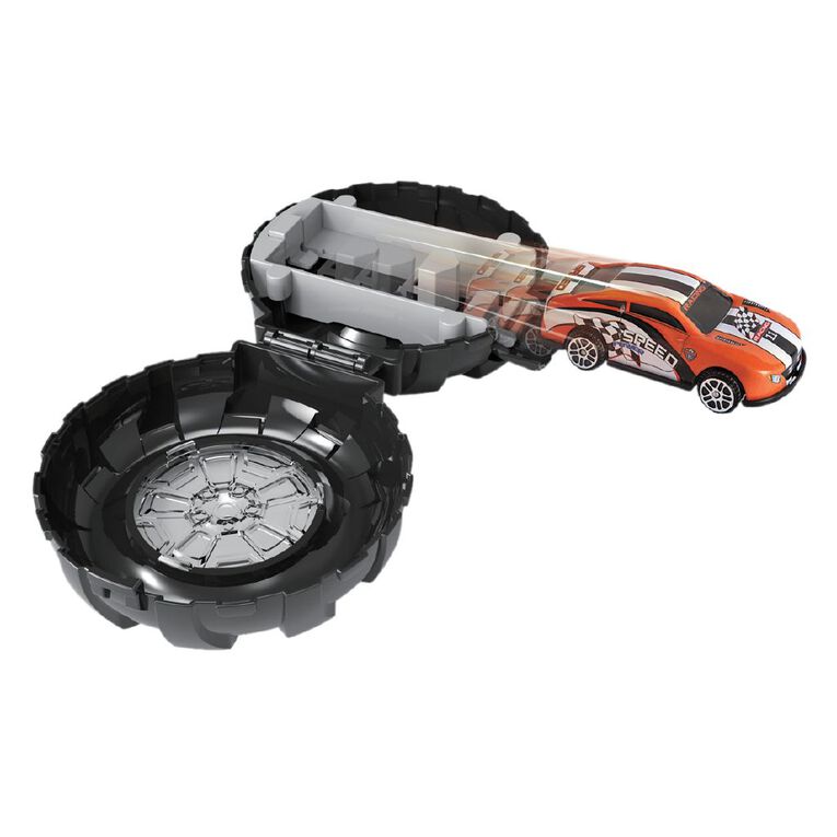 Play Studio Catapult Truck Tyre with Car Assorted, , hi-res