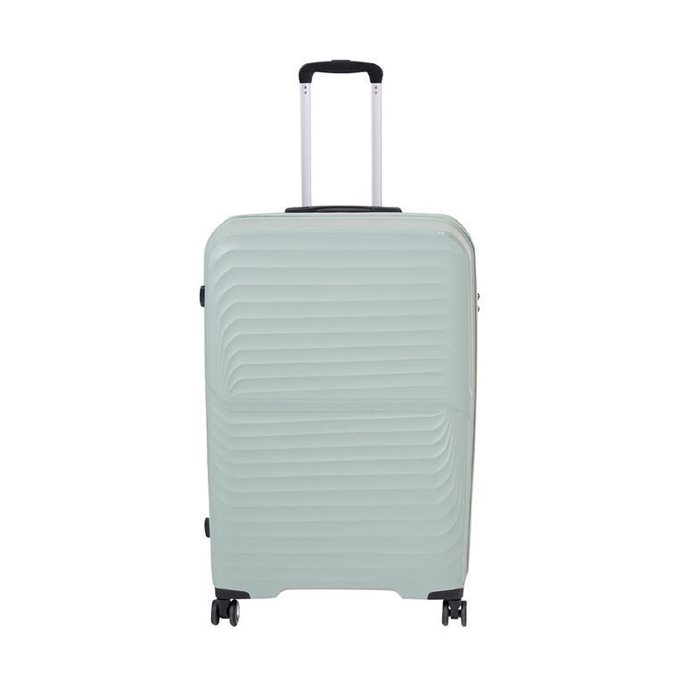 Intrepid 70cm Hardside Checked Suitcase Green, , hi-res