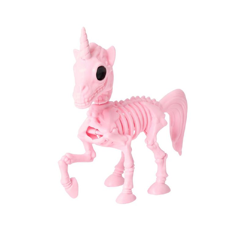 Scarehouse Pastel Unicorn Skeleton, , hi-res