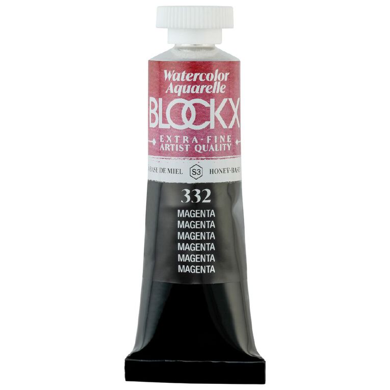 BLOCKX Watercolour Tube 15ml S3 332 Magenta Magenta, , hi-res