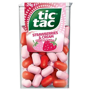 Tic Tac Strawberries & Cream