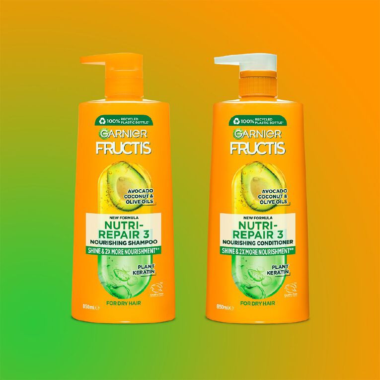 Garnier Nutri-Repair 3 Shampoo 850ml, , hi-res
