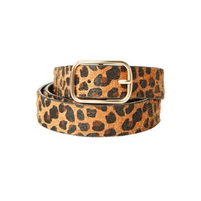 H&H Women's Leopard Print Belt