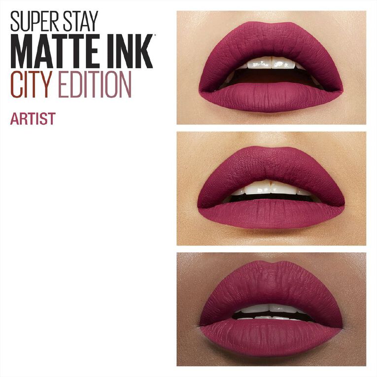 Maybelline SuperStay Matte Ink Liquid Lipstick Artist 120, , hi-res