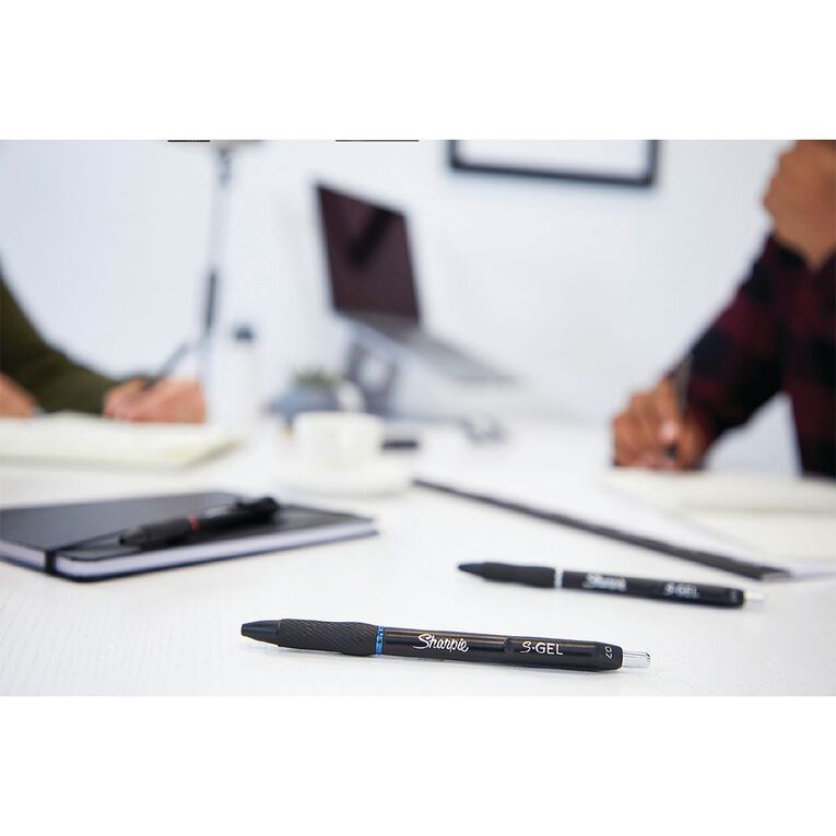 Sharpie Retractable Business 0.7mm Gel Pens Assorted 4 Pack, , hi-res