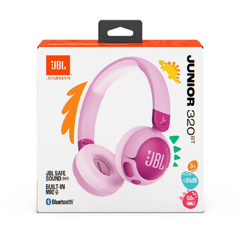 JBL Junior 320BT Wireless On-Ear Kids Headphones Purple, , hi-res